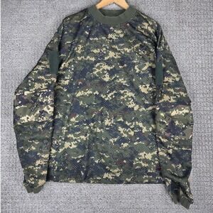 Tippmann Paintball Jersey Mens 3XL Green Digital Camo Mesh Long Sleeve Ops